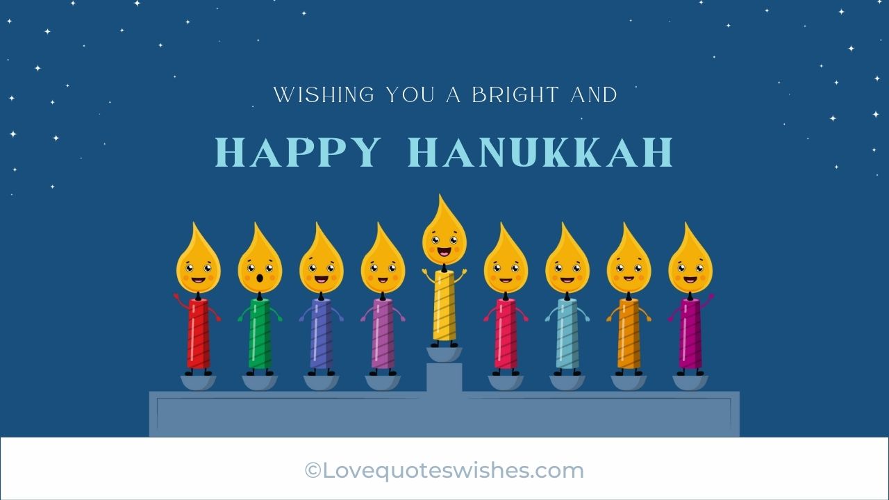 Wish you Bright & Happy Hanukkah