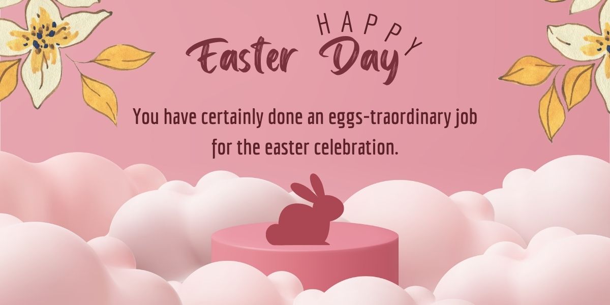 You have certainly done an eggs-traordinary job for the easter celebration.