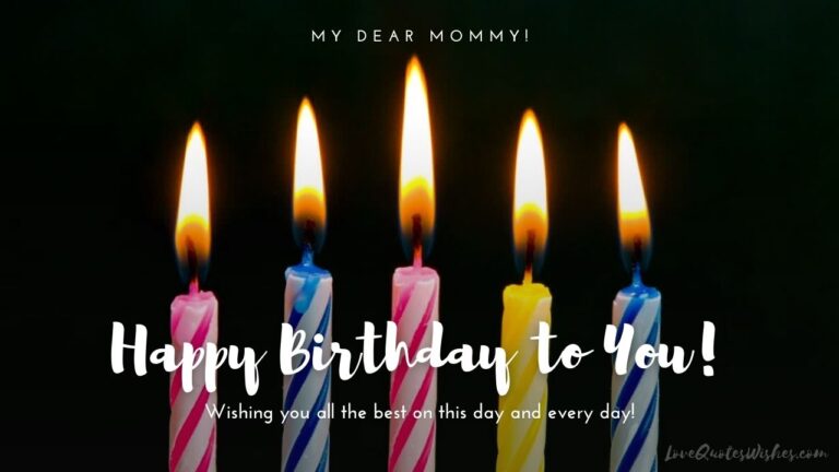 happy birthday to mommy